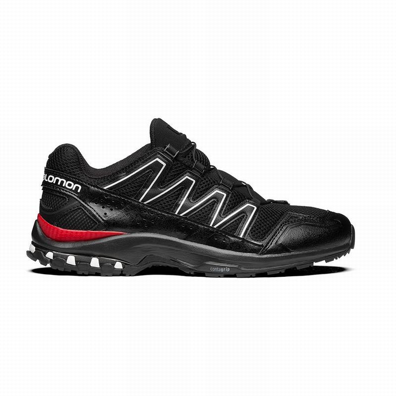 Salomon Singapore Mens Trail Running Shoes - XA-COMP Black/White | 41290-WYJB